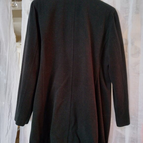 Ralph Lauren Pea Coat, cashmere/wool blend, black, size 10, perfect condition - Picture 5 of 8